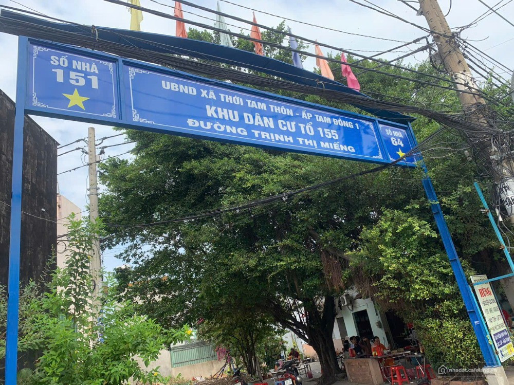 Bán đất 90M{5M X 18M}SỔ HỒNG RIÊNG đường nhựa 2/Trịnh Thị Miếng, Xã đông thạnh