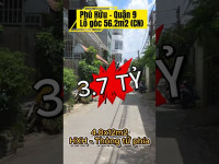 3 TỶ 7 - Lô góc khu phân lô Phú Hữu sát khu biệt thự Dragon Village, Rosita