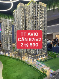 Bán căn hộ 67m2 dự án tt avio giá 2 tỷ 590
