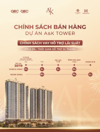  CĂN HỘ A&K TOWER AN PHÚ, TP. THỦ ĐỨC – GIÁ CHỈ TỪ 35 TRIỆU/M² 