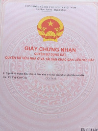 Chính chủ, Sang nhượng đất ở & đất trồng cây lâu năm (Bình Phước)