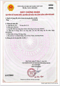 Bán lô đất Nha Bích, Chơn Thành giá 480tr - Dt 250m2, đường nhựa rộng 20m