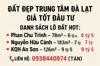 Bán lô đất đường Phan Chu Trinh, DT: 78m², chỉ với: 6 tỷ 5.