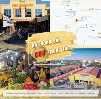 Săn ngay lô đất vàng – giá rẻ nhất khu vực, Đất đô thị sát chợ