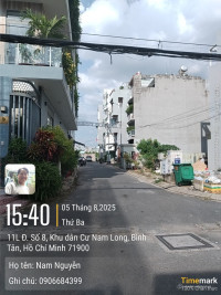 Bán đất giáp Võ Văn Kiệt  đường lê Tấn Bê, An Lạc, Bình Tân, có 6 tỷ