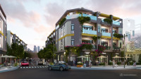 Nhà phố MT Đ. Bình Thung gần làng đại học Quốc Gia và BigC Go Dĩ An