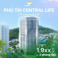 Bán Căn Hộ Chung Cư cao cấp Phú Tài Central Life căn 2PN ~ 1,9 tỷ