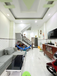 Quận 11, Hẻm xe hơi đường Minh Phụng, P9, 40m2, 4 tầng, 4PN, hơn 8 tỷ