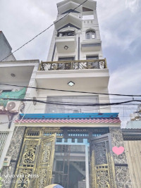 Bán nhà 5 tầng mới đẹp, 57m2 (4x15), Hẻm xe tải 6m Liên Khu 5-6, gần Aeon, chỉ