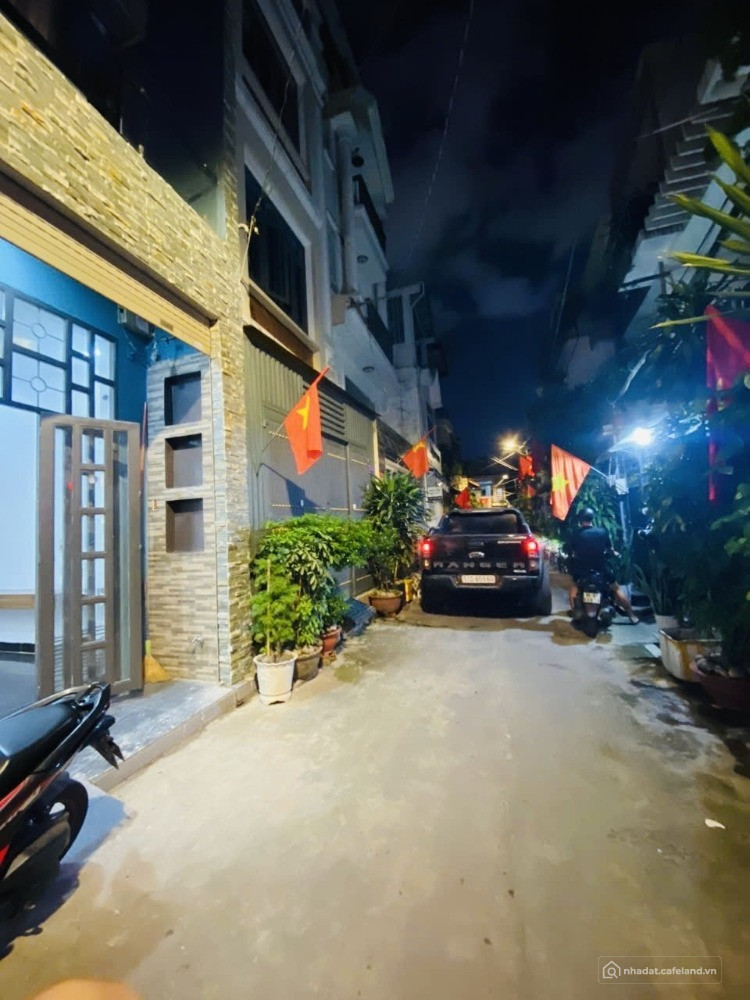 ÔTÔ VÀO NHÀ - NGAY VINCOM NGUYỄN XÍ - 4TẦNG BTCT 3PN - NHÀ MỚI ĐẸP FULL NỘI THẤT