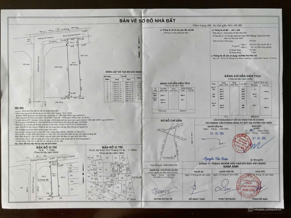 Đất lớn, CHÍNH CHỦ BÁN hai mặt tiền, hai sổ