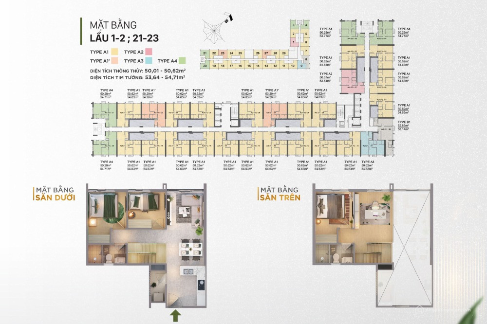 Sở hữu căn hộ duplex thông tầng chỉ từ 3.9 tỷ ngay trung tâm Quận 2, NH hỗ trợ