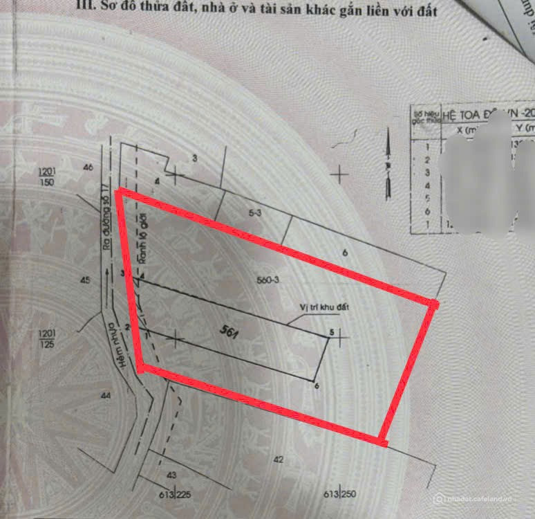 BDS HVL [NC] LÔ 2MT ĐƯỜNG 17 LINH TRUNG 1081m2 chỉ 38 tỷ