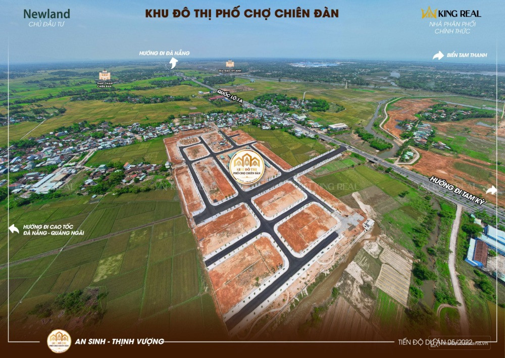Cơ hội đầu tư đất nền Khu phố chợ Chiên Đàn- “Tọa độ kim cương” Phía Bắc Tam Kỳ