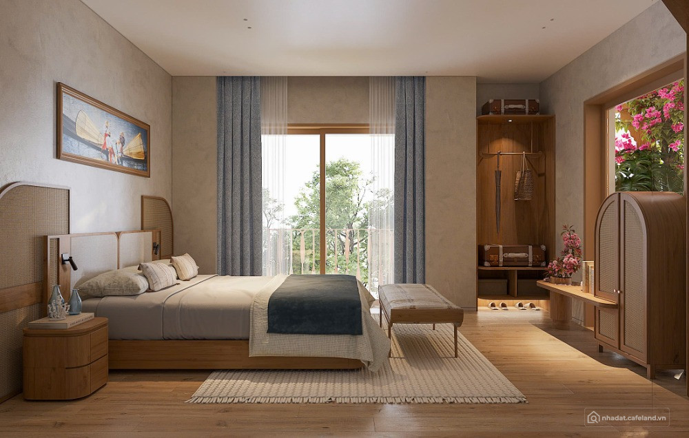 CẶP STUDIO LIỀN KỀ BLANCA CITY TRỰC DIỆN BIỂN & ĐƯỜNG HOA NHU CẦU CHO THUÊ MẠNH