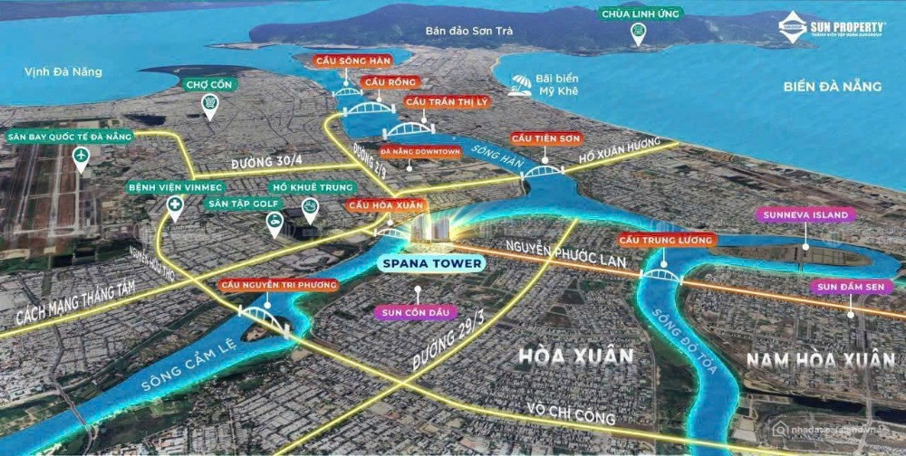 CHIẾT KHẤU 19% GIÁ GỐC CĐT SPANA TOWER- SUN GROUP- SỔ ĐỎ LÂU DÀI