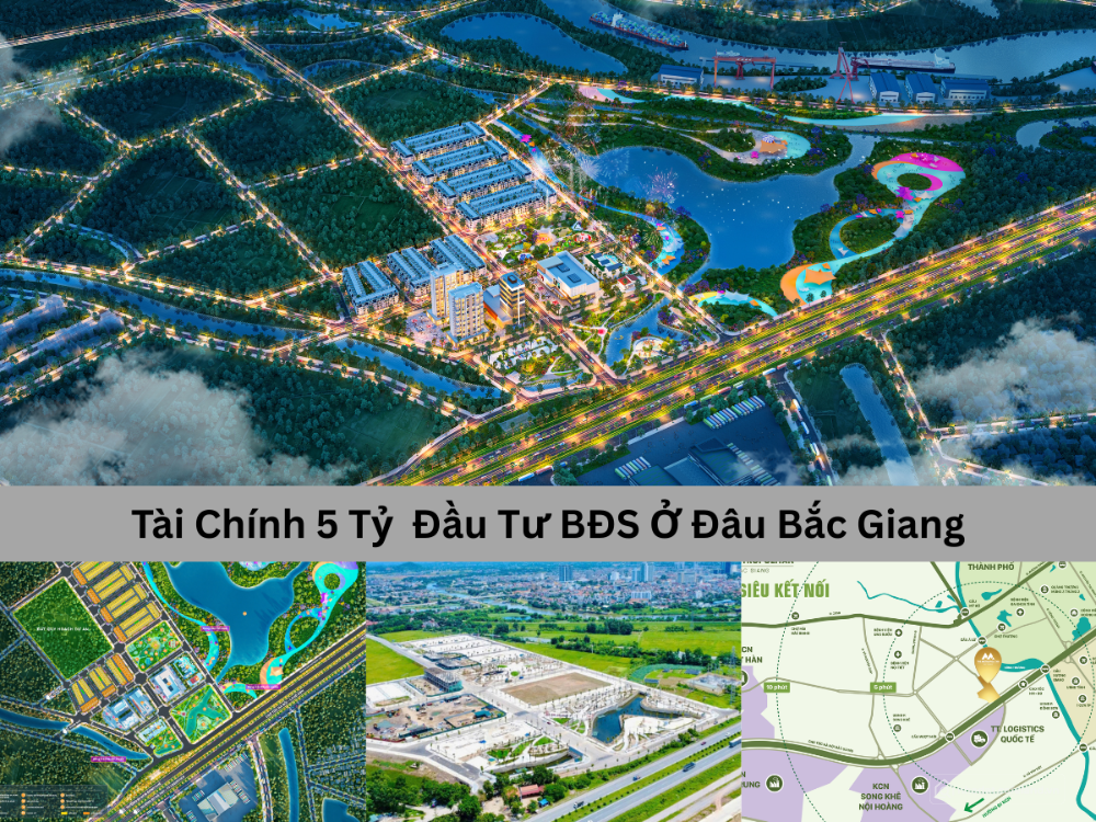 Đất Nền Ven Thành Phố Bắc Giang Chỉ 5 Tỷ một lô Cùng Quàn Tặng Vàng 999
