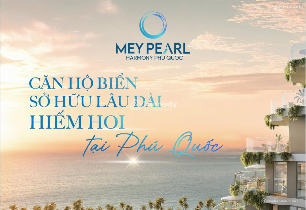 Hot! Bán CC 1PN1WC tại Meypearl Harmony Phú Quốc 1,9 tỷ VND, 32.33m2 sổ lâu dài
