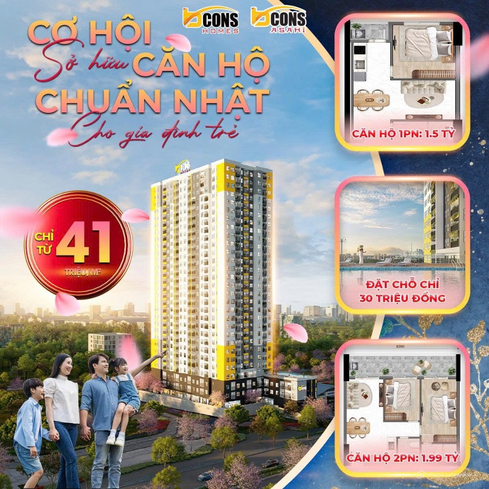   THANH TOÁN CHỈ 300 TRIỆU - SỞ HỮU NGAY CĂN HỘ TRÊN QUỐC LỘ 1K  