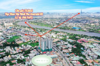 Căn Góc ban công lồi 180 độ - View Sông SG & Landmark 81 tại The Emerald 68
