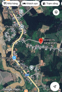 Đất Khánh Đông 400m² có thổ cư, sẵn rào vườn cây, giá chỉ 499tr