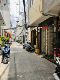 Quận 10, Hẻm xe hơi Hòa Hảo, phường 8, 56m2, 3 tầng, hơn 8 tỷ