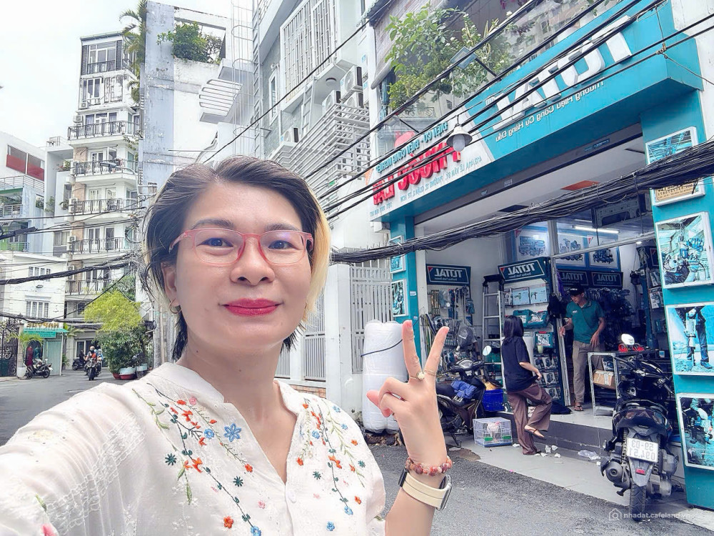 BÁN NHÀ 4 TẦNG HXH Đ.LÊ VĂN SỸ, QUẬN 3 - NGANG HIẾM 7,6M*14M - SẴN DÒNG TIỀN