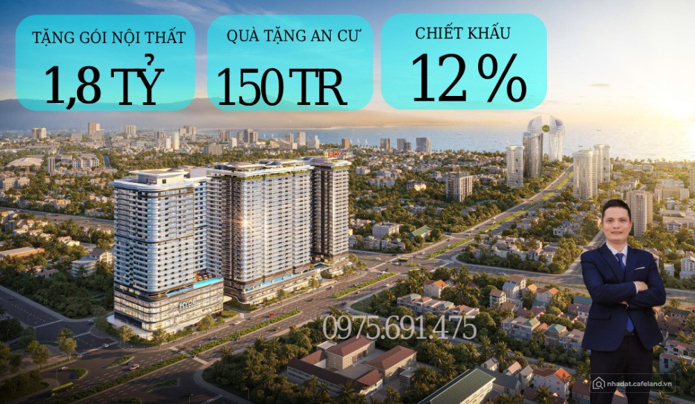 Bán gấp căn 2PN Legend Đà Nẵng, tặng gói nội thất 500tr, view pháo hoa, hướng sô
