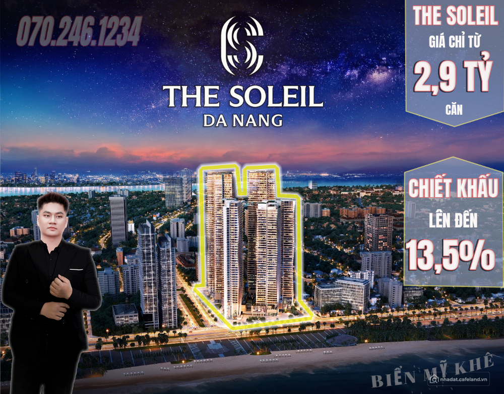 Mở bán đợt 1, chỉ với 2,9 tỷ/căn CK đến 13,5% CH cao cấp mặt biển Mỹ Khê, The So
