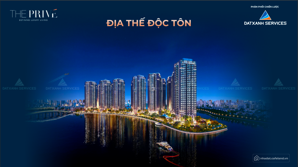Căn hộ cao cấp THE PRIVE – Dự án mới giữa trung tâm Thủ Thiêm
