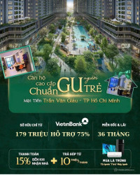 Chỉ thanh toán 179 triệu nhận ngay căn hộ The Win City mặt tiền Trần Văn Giàu