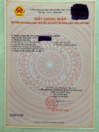 Bán lô đất 5x45 thổ cư 100% đối diện TT hành chính công xã Mỹ Hạnh
