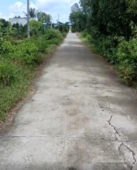 2200m2 đất rộng 22m có 400m2 thổ cư tại Bình Thành, Đức Huệ, Long An