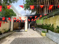 BÁN ĐẤT + MẶT BẰNG KINH DOANH 217M2 ĐANG CHO THUÊ MỞ QUÁN CF 8TR/ 1 THÁNG