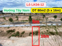 Bán lô đất nền Quy Nhơn - 2,2 tỷ/ 80m2 đường ô tô