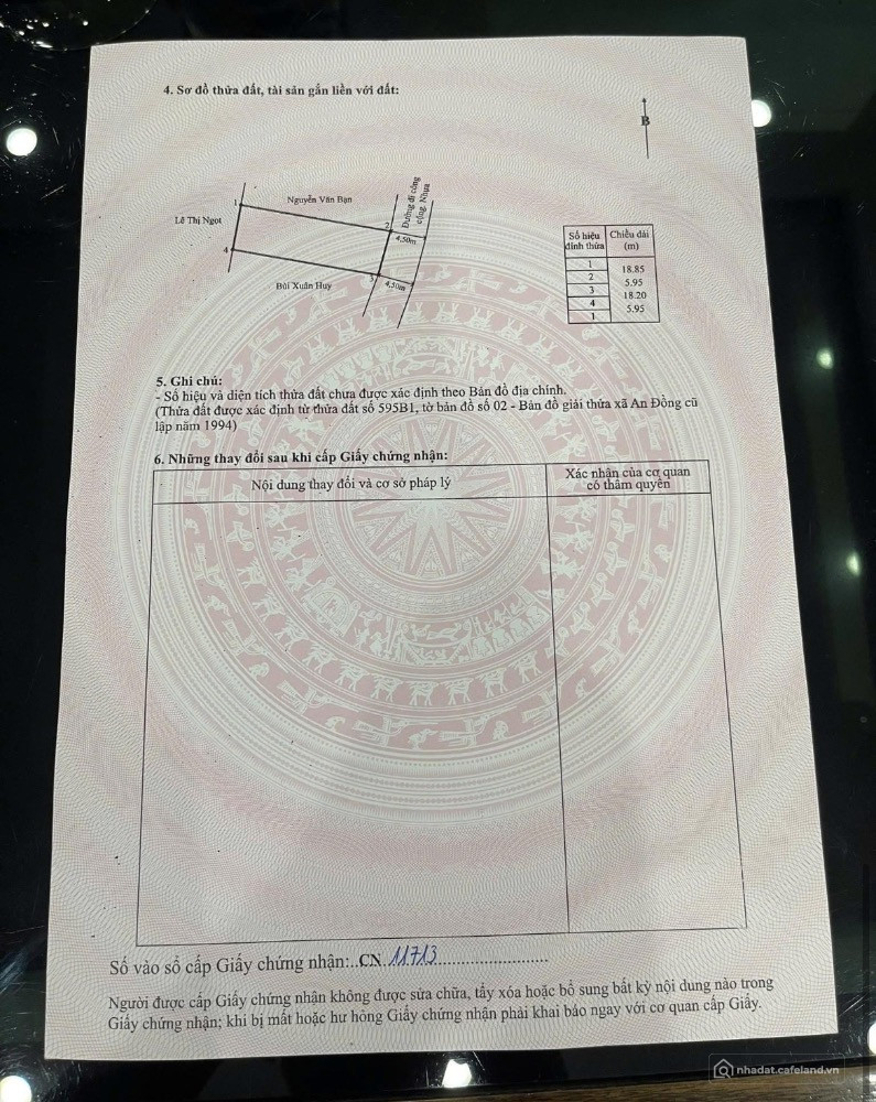 Bán 110m2 đất VânTra An Dương Hải Phòng