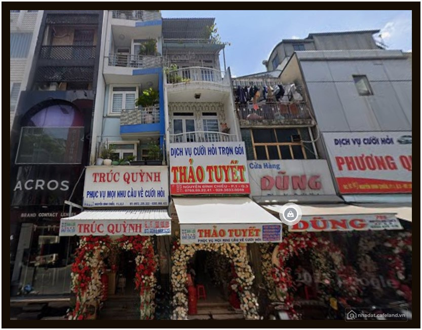 Bán rẻ nhà phố tiện kinh doanh 1 trệt 3 lầu Nguyễn Đình Chiểu Q3 TP.HCM