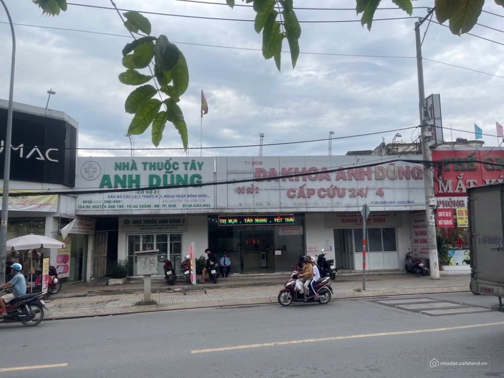 SIÊU HIẾM NHÀ 2 MT NGUYỄN ẢNH THỦ VÀ SONG HÀNH 2.250M2, CHO THUÊ 350 TR/TH. GIÁ