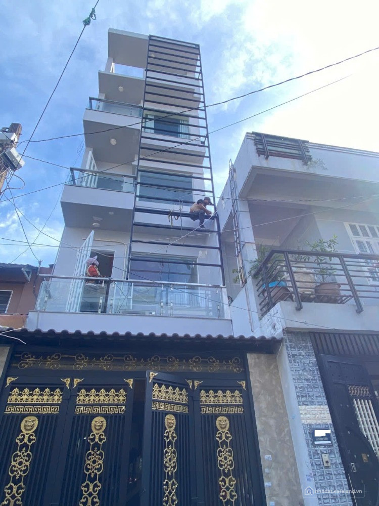 Hxh 5m Lê Cảnh Tuân, 65m2, 5 tầng 9PN mới đẹp, chỉ 8.8 tỷ, lợi nhuận cao