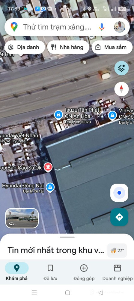 BÁN ĐẤT VÀNG MẶT TIỀN QL51 - NGÃ 4 VŨNG TÀU - ĐỒNG NAI: 5000M2, 2 MẶT TIỀN