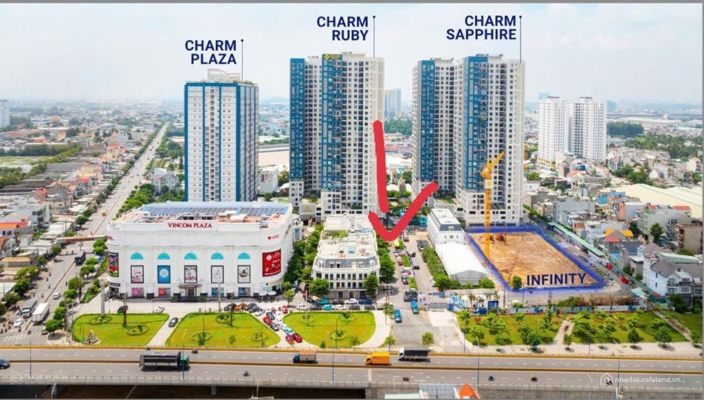 Bán Shophouse khu phức hợp Vincom Plaza – Charm City Dĩ An Kinh doanh siêu đỉnh