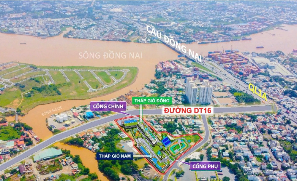 CĂN HỘ 2PN VIEW SÔNG ĐỒNG NAI TẦNG CAO GIÁ TỐT NHẤT GIỎ HÀNG | THE GIÓ RIVERSIDE