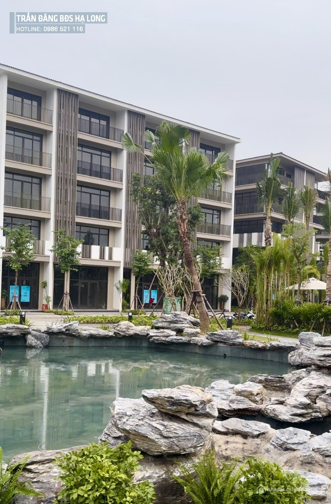 Biệt thự liền kề ven biển Hạ Long DT 120m2, MT 6m giá đang rất rẻ chỉ 18tỷ/căn.