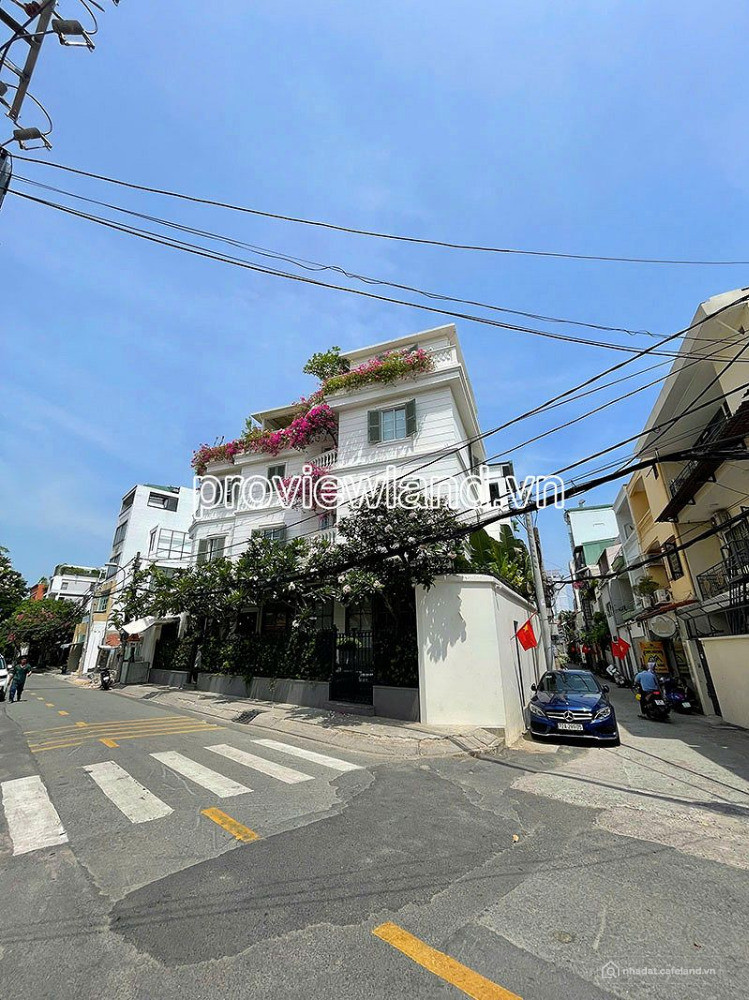 Bán nhà Thảo Điền, góc 2 mặt tiền Lê Văn Miến, 3 tầng, 186.5m2, 89 tỷ