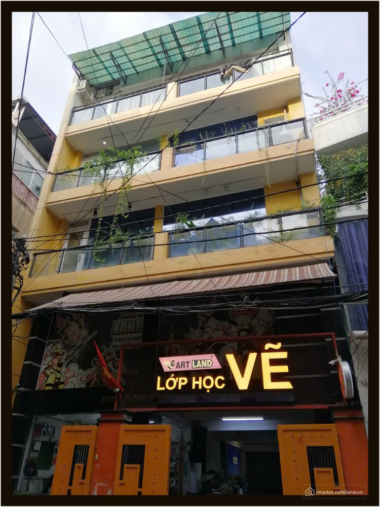 Top nhà vị trí đẹp 8 x 18m 1 trệt 5 lầu thang máy Trần Phú Quận 5 TP.HCM