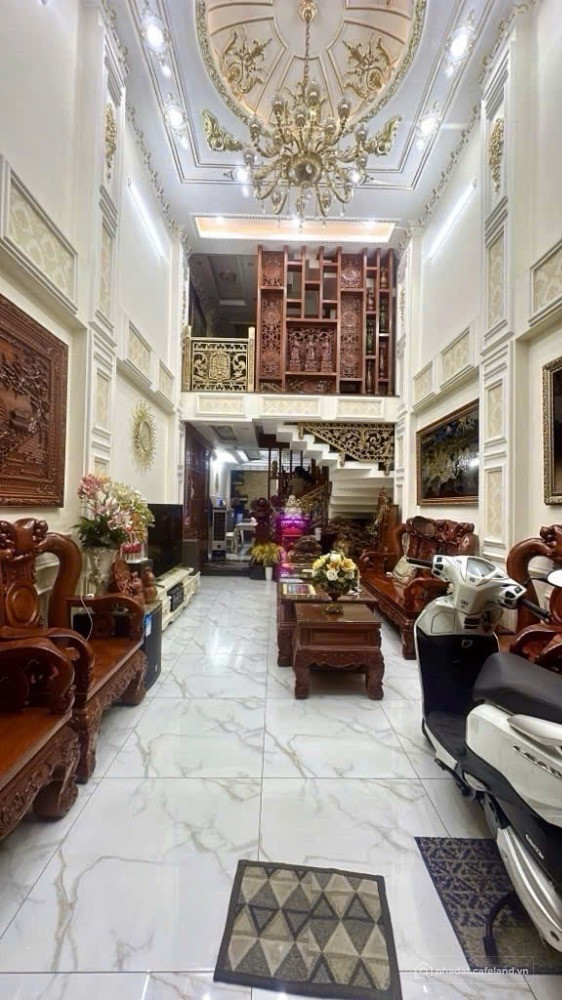 BÁN NHÀ ĐƯỜNG GÒ XOÀI 5 TẦNG(4m x 16m) HẺM XE HỚI TRÁNH - 9,7 TỶ TL