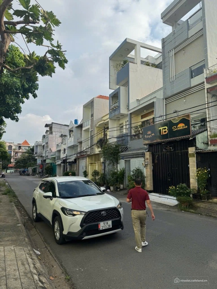 BÁN NHÀ MẶT TIỀN ĐƯỜNG SỐ 14,KHU TÊN LỬA (4m x 16m x 4 TẦNG) 9 TỶ TL