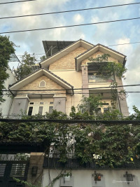 Biệt thự 3lầu mái Thái ngang 11m 275m2 hầm Tmáy Dương Quảng Hàm tặng NT 46.8 tỷ