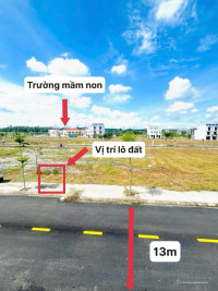  Chỉ 599 triệu sở hữu nền đất mặt tiền đường 16m- Ck 12%, bank 65%, sổ hồng ri