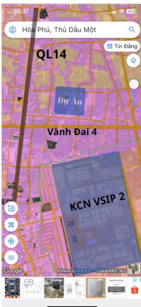 Đất nền KĐT Hòa Lợi Gần KCN VSIP 2, sổ riêng, mở bán giá chỉ từ 13xx triệu/nền